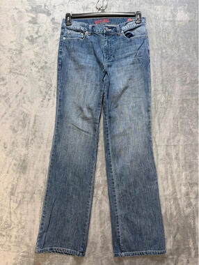 New York & Company Womens Bootcut Jeans Size 8 Medium Wash Stretch